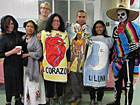 Christy and Christhian, our Outreach Coordinators, dressed to the nines for ¡CALABAZAFEST!